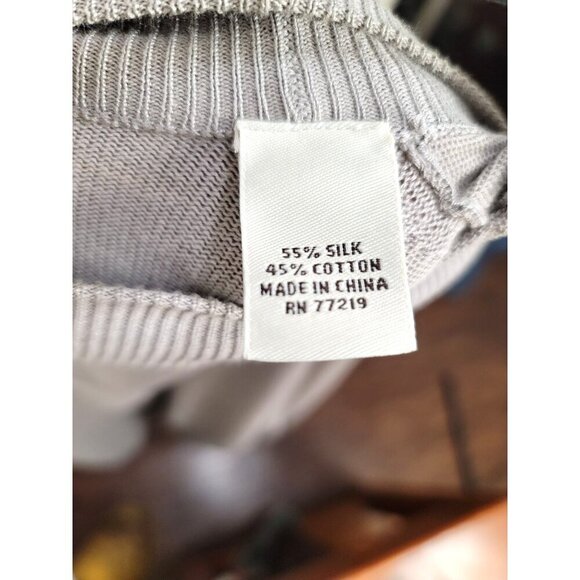 Pronto Uomo Gray Crewneck Sweater XXL Long Sleeve Men's Casual Knitwear - Picture 13 of 14